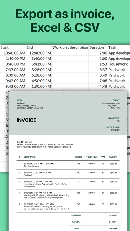WorkingHours • Time Tracking screenshot-7