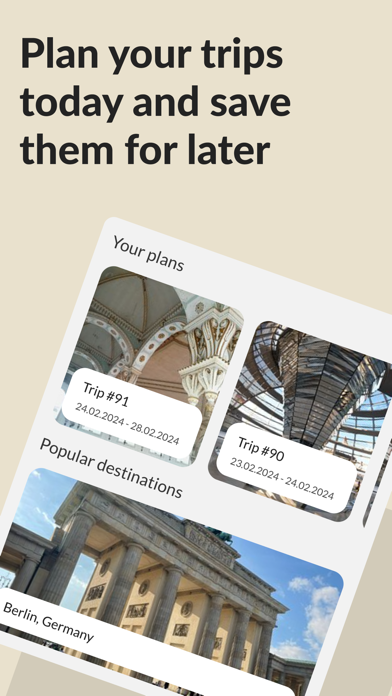 SnapCity: Travel planner Screenshot