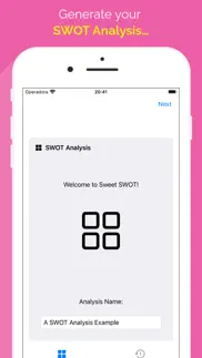 sweet swot iphone screenshot 2