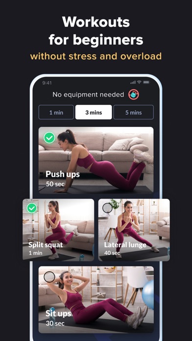 SuperPower: Daily Exercise App Screenshot