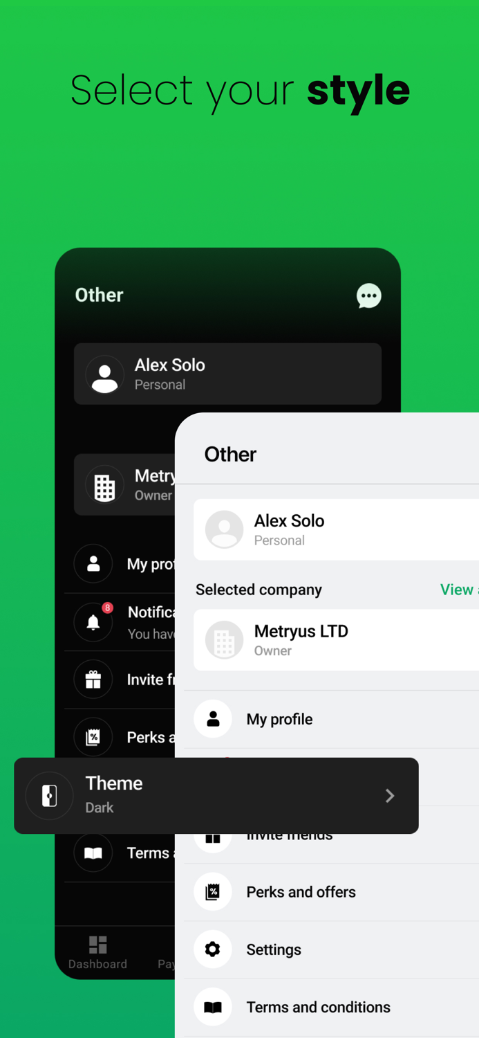 GoSolo Smart Business Account