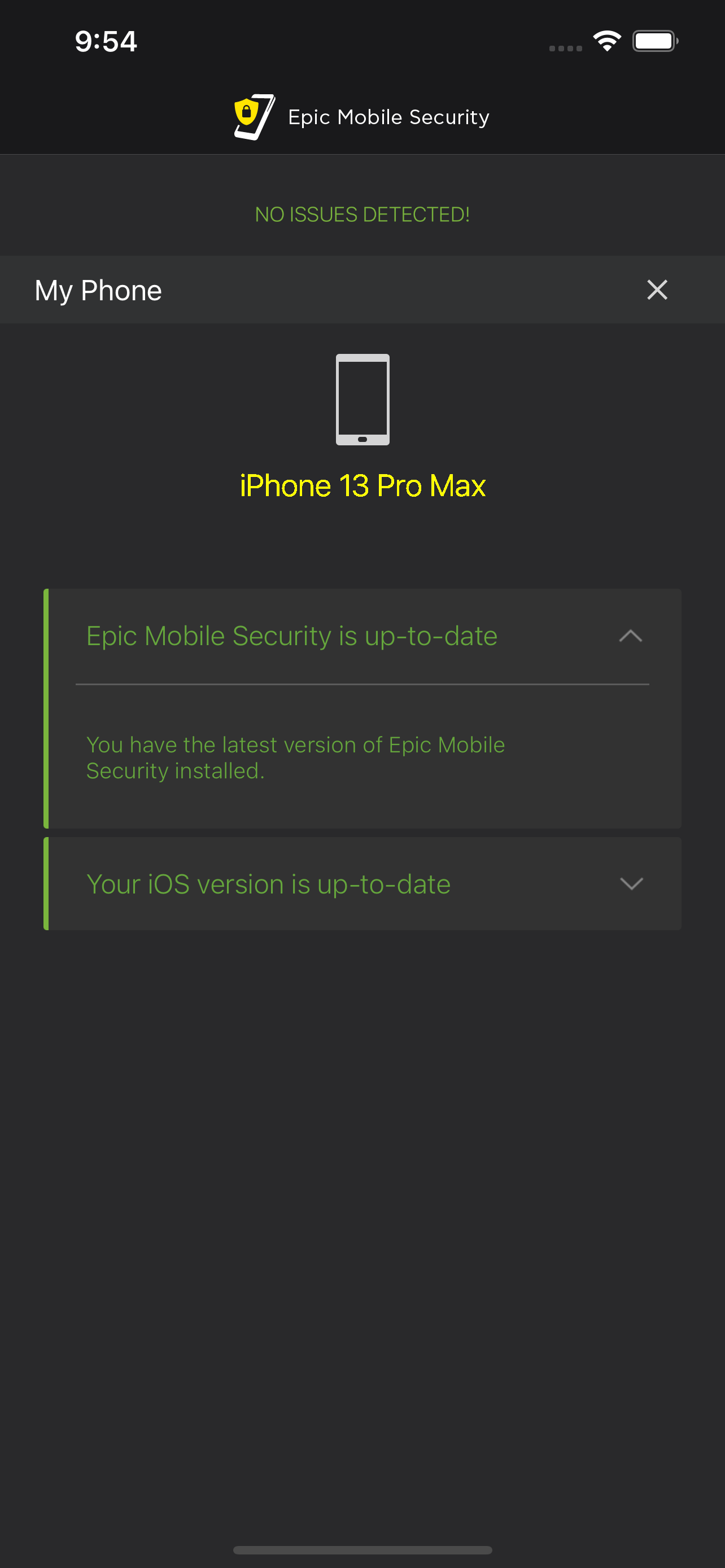 Epic Mobile Security