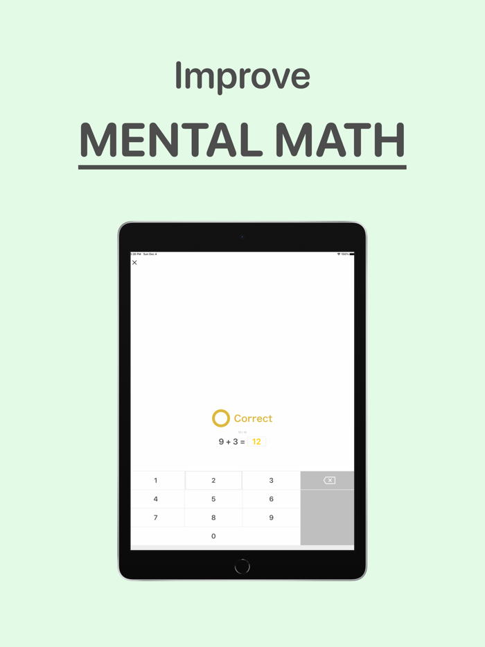 drillio-Mental Math Flash Card