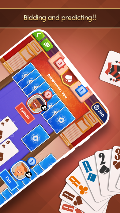 Bid Whist: Card Game Screenshot