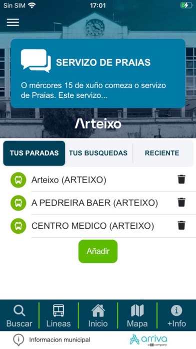 Arriva - Arteixo Screenshot