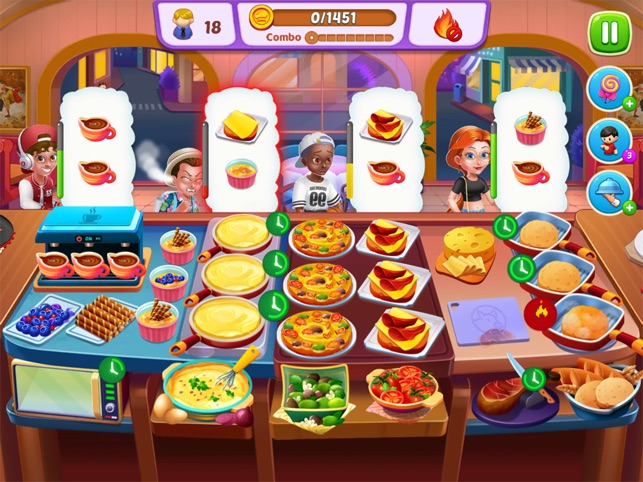 Cooking Fever. Un divertido juego de cocina gratuito para el iPad