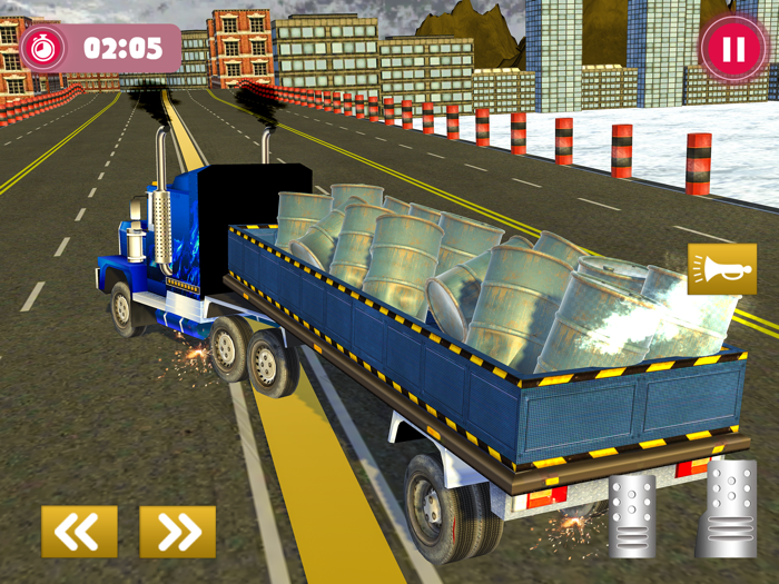 City Oil Tanker Transporter 3D