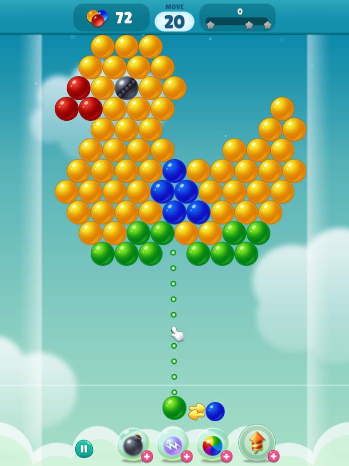 Bubble Birds Pop Shoot and pop