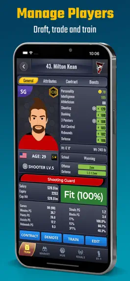 Game screenshot Ultimate Pro Basketball GM mod apk