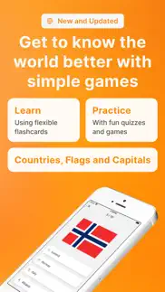 geography games & flag quiz iphone screenshot 1
