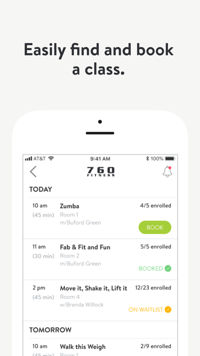 760 Fitness Virtual Screenshot