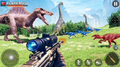 Jurassic T Rex Dinosaur Games Screenshot
