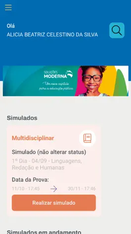 Game screenshot Avaliações Soluções Moderna apk