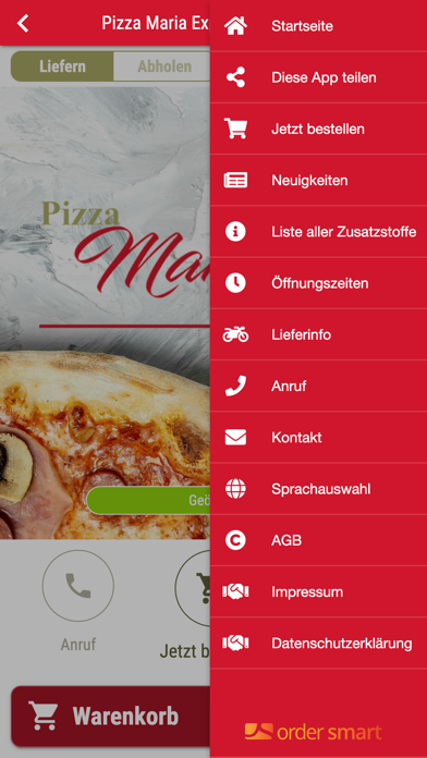 Pizza Maria Express Mittweida Screenshot