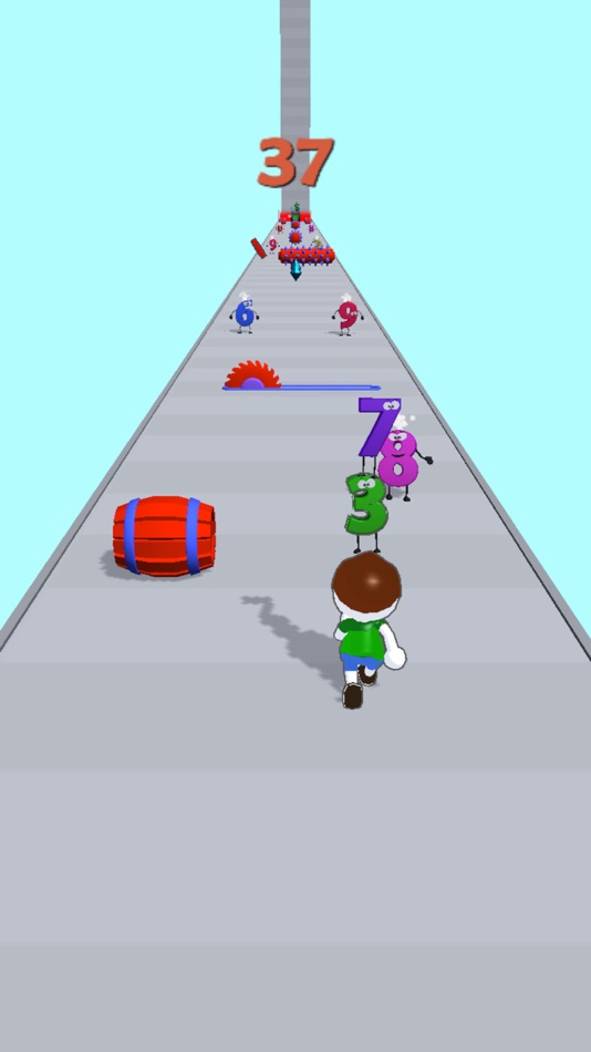 #5. Digit Run ! (iOS) 由: Mohamed Amine ADJABI