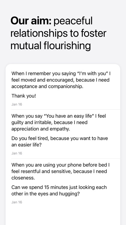 Nonviolent Communication App screenshot-5