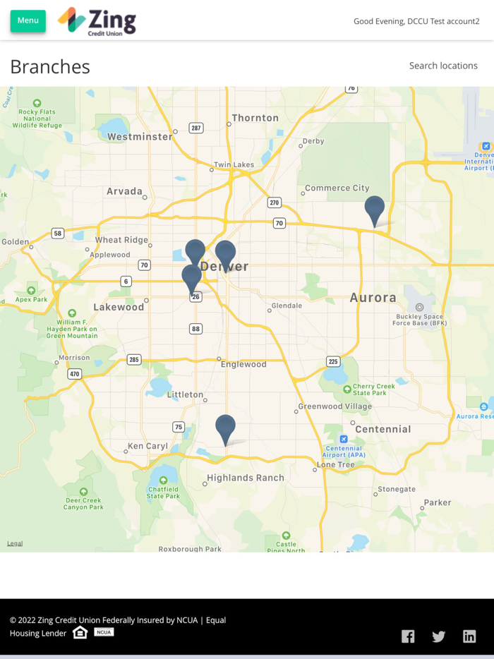 Zing Credit Union Mobile App