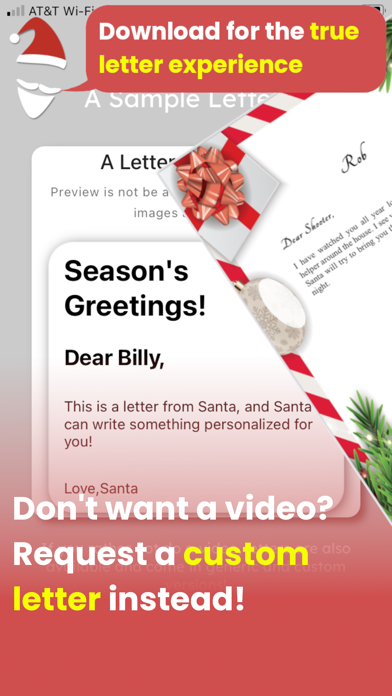 Santa & Me - Custom Videos Screenshot