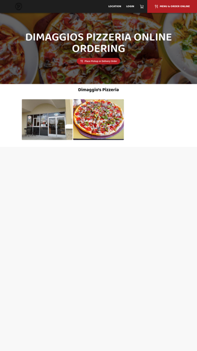 Dimaggios Pizzeria Screenshot