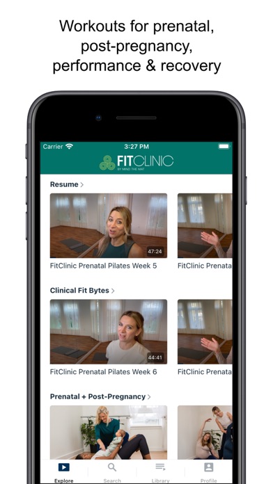 FitClinic by Mind the Mat Screenshot