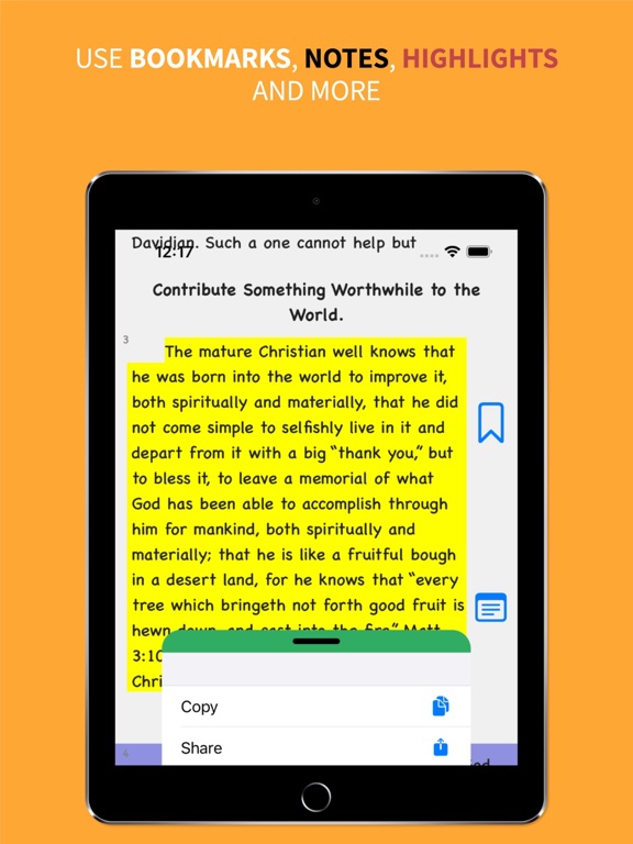 The Shepherd's Rod Series iPad screenshot 6 - Reference app