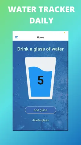 Game screenshot Water Tracker Daily App hack