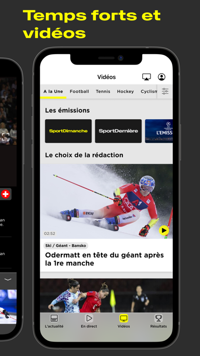 RTS Sport: Live et Actualité Screenshot