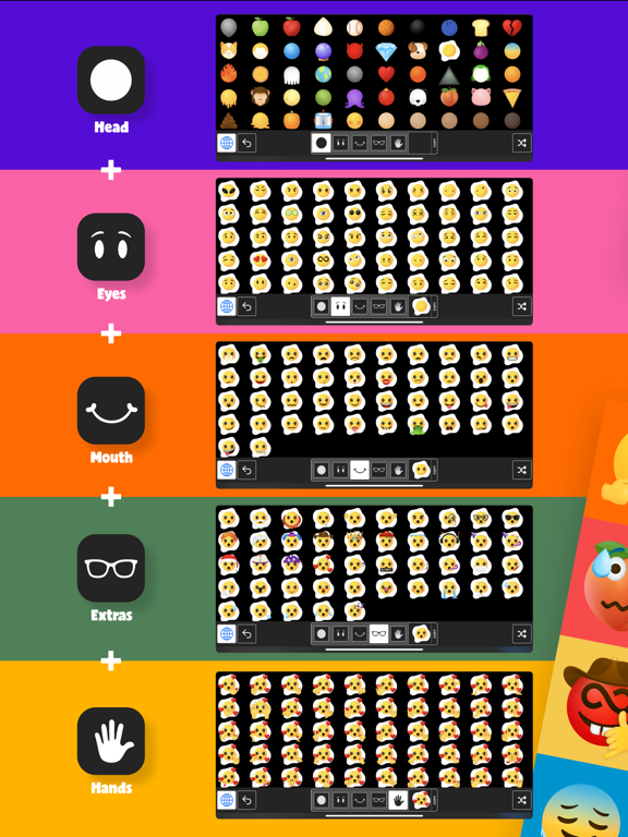 Infinimojis — Custom Emojis iPad screenshot 4 - Entertainment app