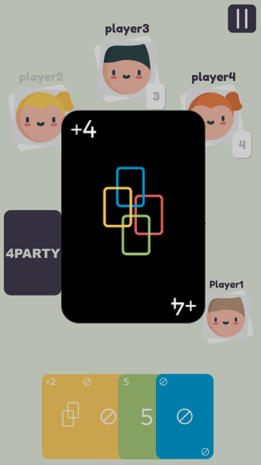 #2. 4 PARTY (iOS) 由: Kotake Studio LLC