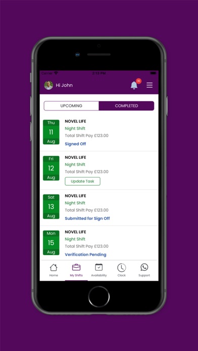 Elsah Healthcare Screenshot