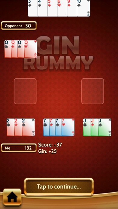Gin Rummy Classic card offlineのおすすめ画像3