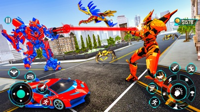 Robot Battle Transform Game Screenshot