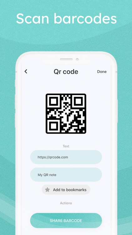 QR code: scanner & creator