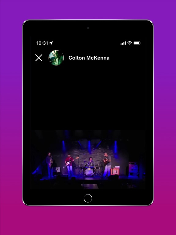 St Augustine Live Music iPad screenshot 4 - Lifestyle app