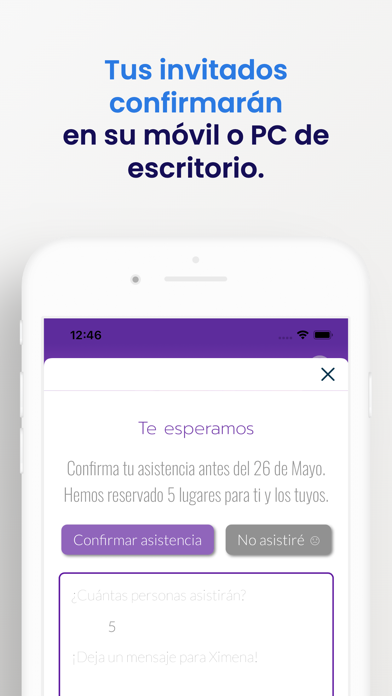 InvitacionesParaEventos Screenshot
