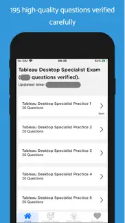 tableau desktop specialist iphone screenshot 1