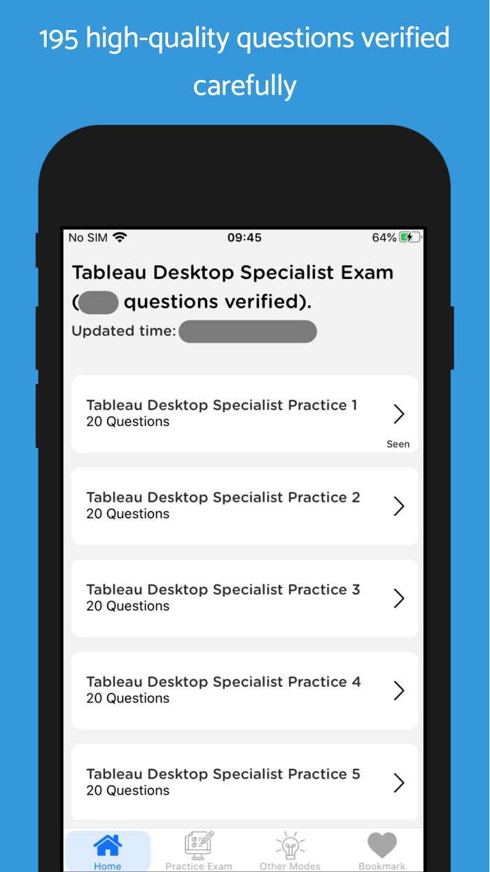 Tableau Desktop Specialist