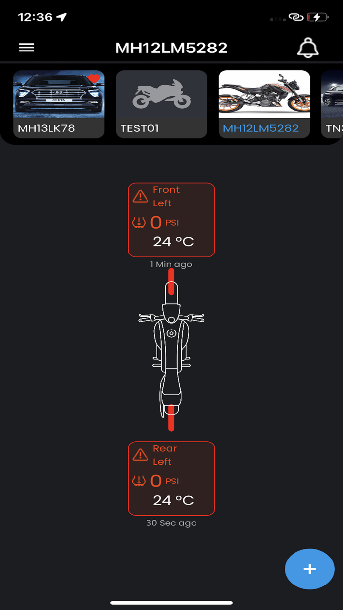 SMART TYRE CAR and BIKE