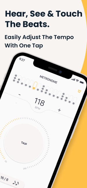 Metronome: tempo, tap, beat on the App Store