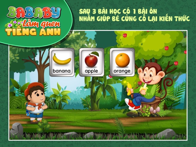 Bababy: Làm quen Tiếng Anh