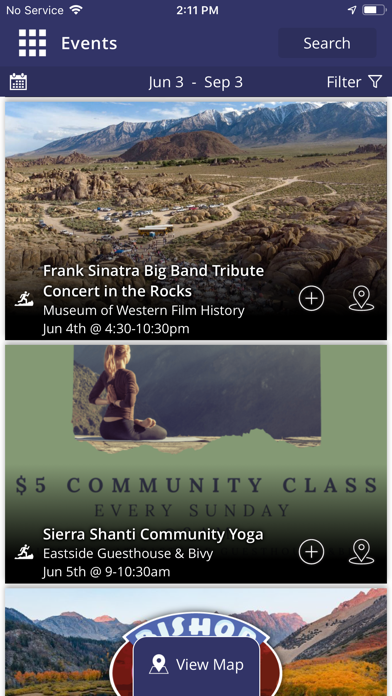 Visit Bishop CA Screenshot