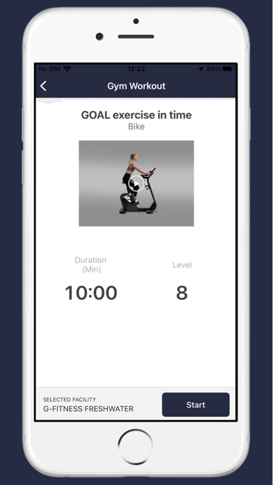 GFITNESS Screenshot