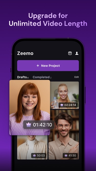 Zeemo: AI Captions & Subtitles Screenshot