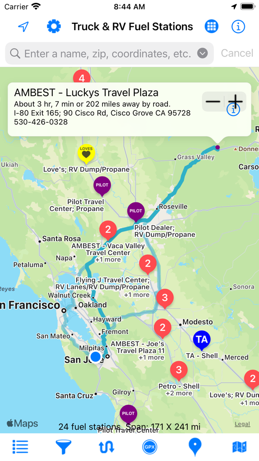 Truck & RV Fuel Stations - 2.27 - (iOS)