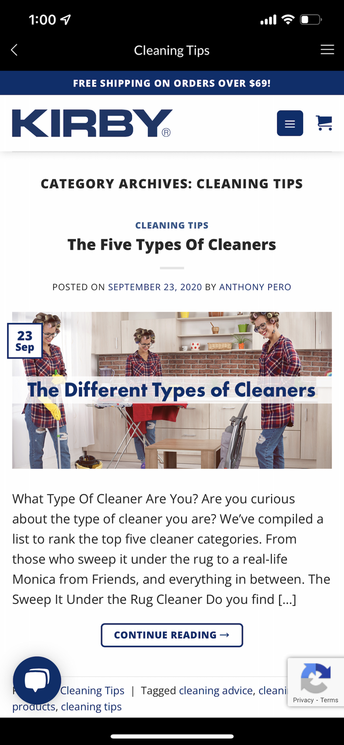 Kirby Vacuum Owner Resources