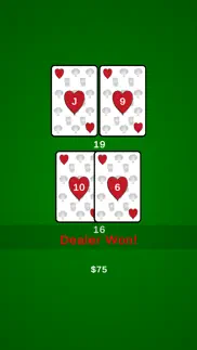 blackjack 21 aa iphone screenshot 4