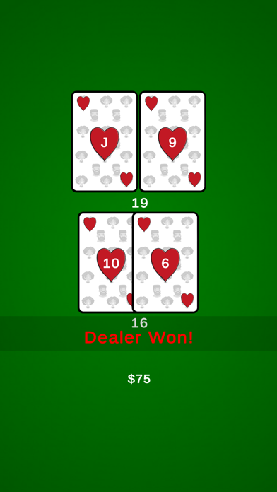 Blackjack 21 AA Screenshot