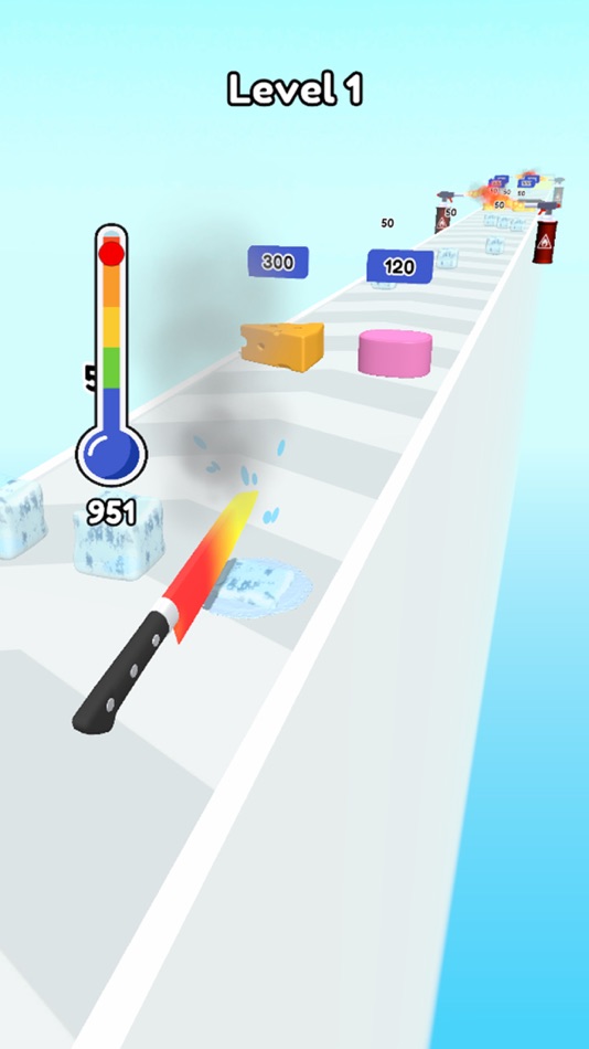 #2. Glow Knife (iOS) 由: Toprak Yildirim