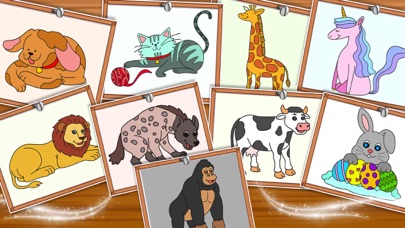 Animal Coloring Book Art Games Screenshot