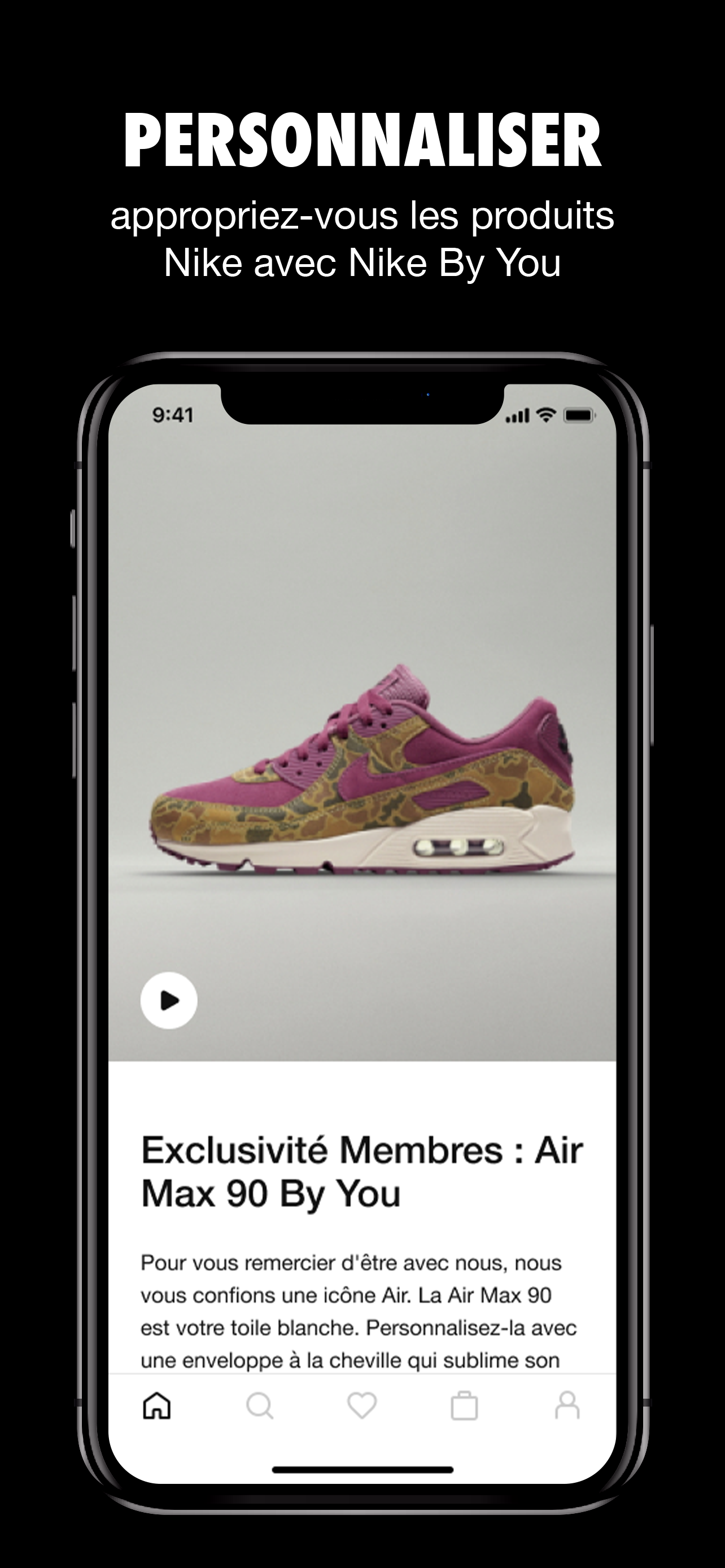 Nike : Shopping sport et mode - Overview - Apple App Store - France